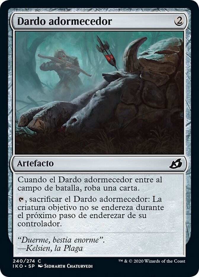 Dardo adormecedor