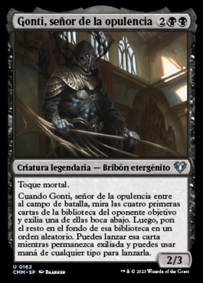 Gonti, señor de la opulencia