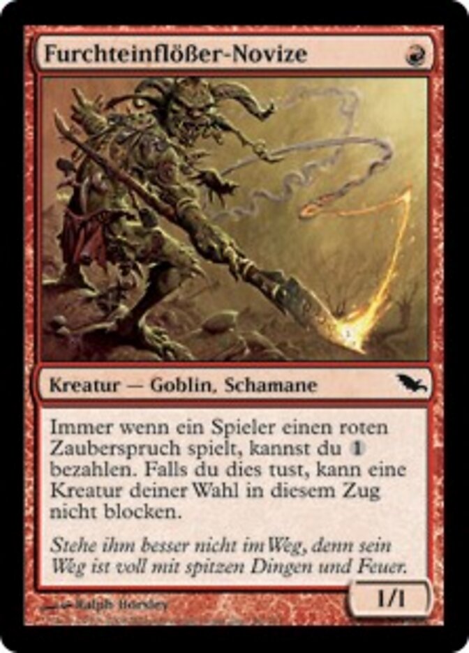 Furchteinflößer-Novize