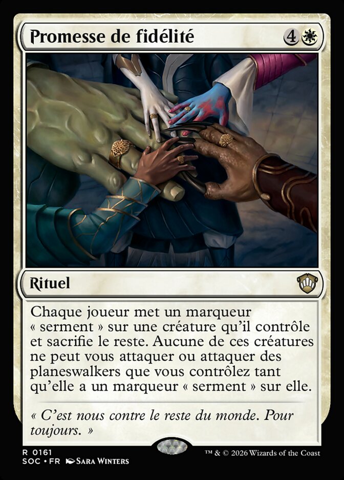 Promesse de fidélité