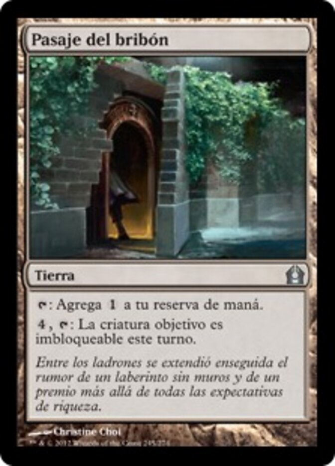 Pasaje del bribón
