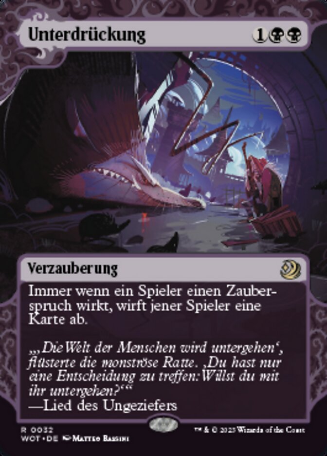 Unterdrückung