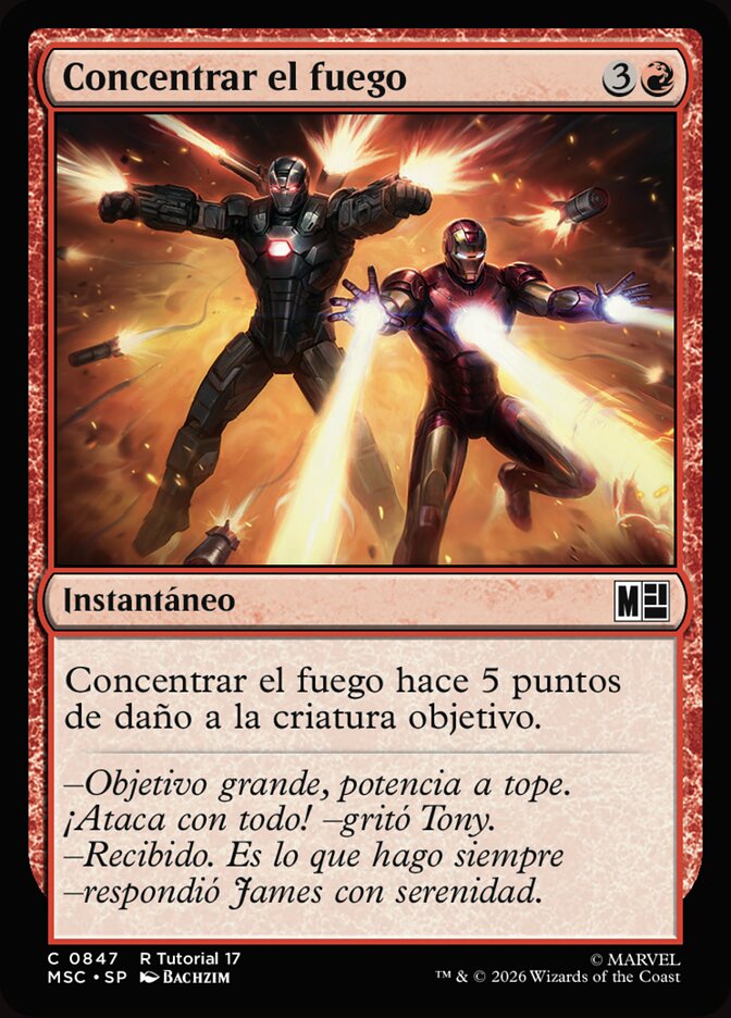 Concentrar el fuego