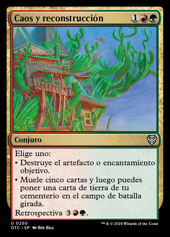Caos y reconstrucción