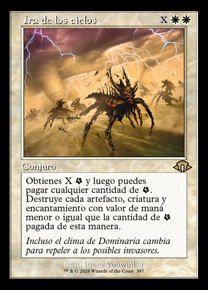 Ira de los cielos
