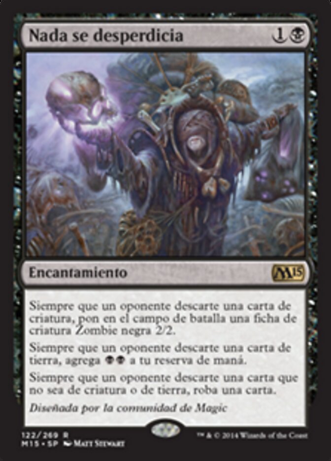 Nada se desperdicia