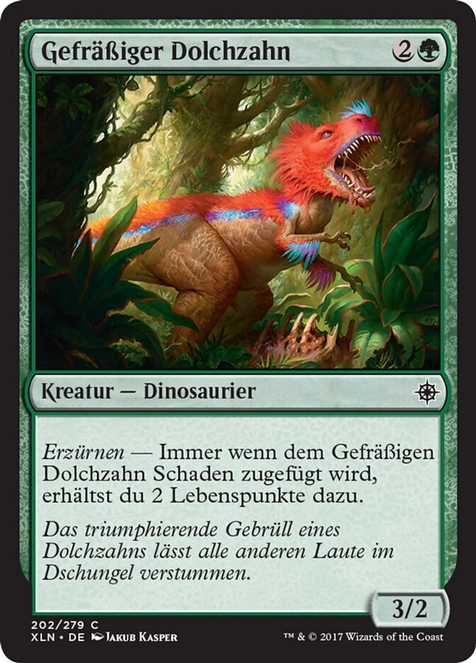 Gefräßiger Dolchzahn