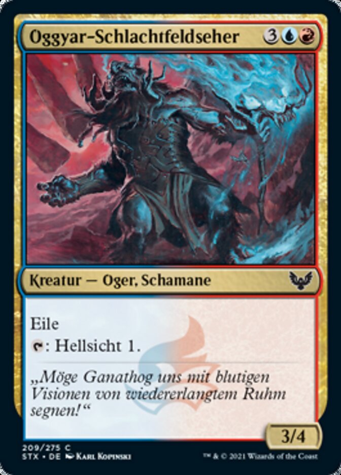 Oggyar-Schlachtfeldseher