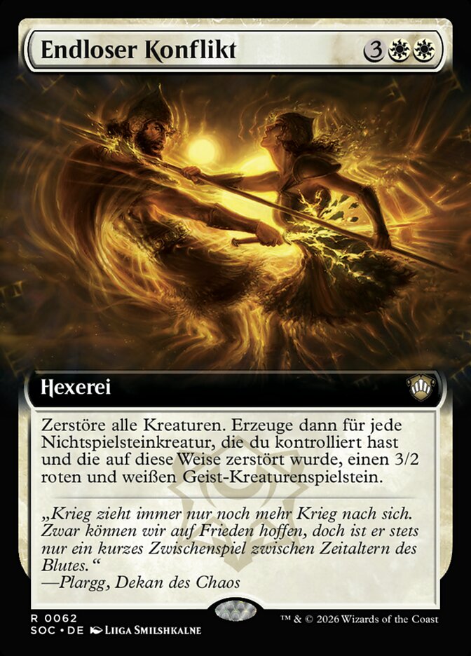 Endloser Konflikt