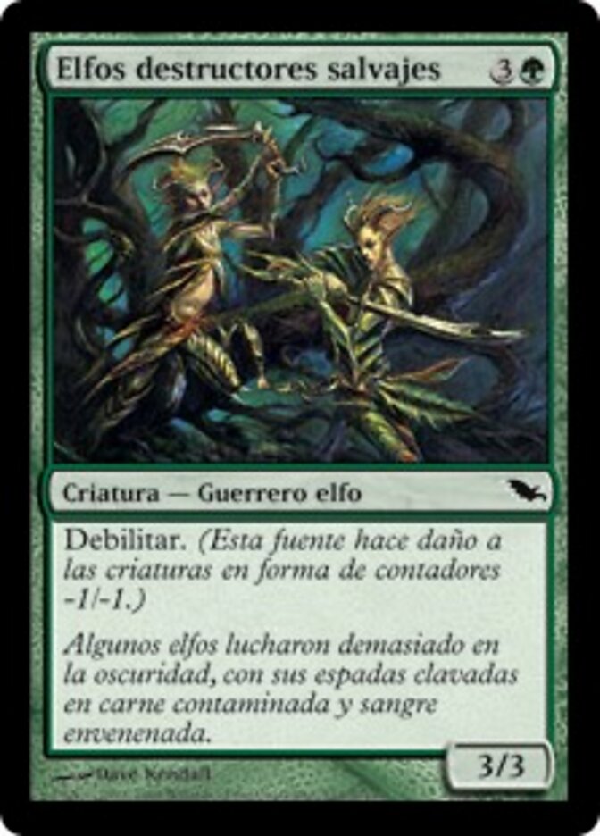Elfos destructores salvajes