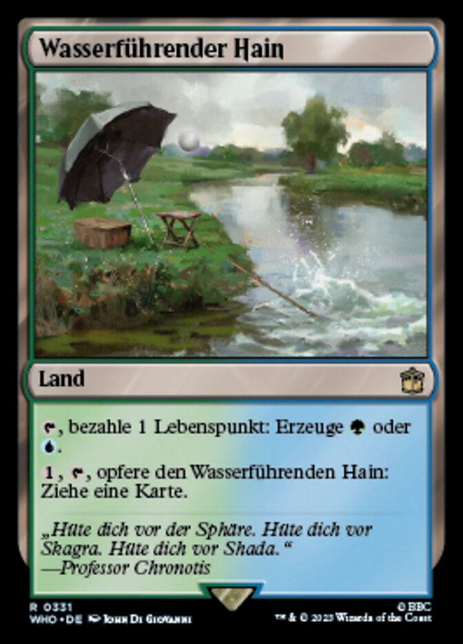 Wasserführender Hain