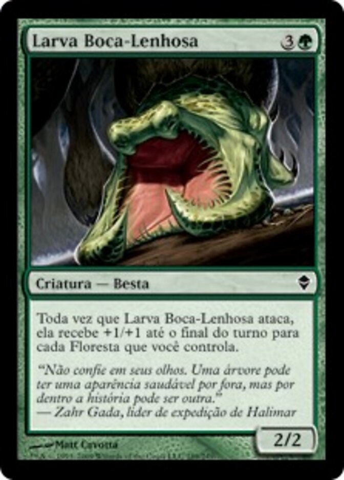 Larva Boca-Lenhosa