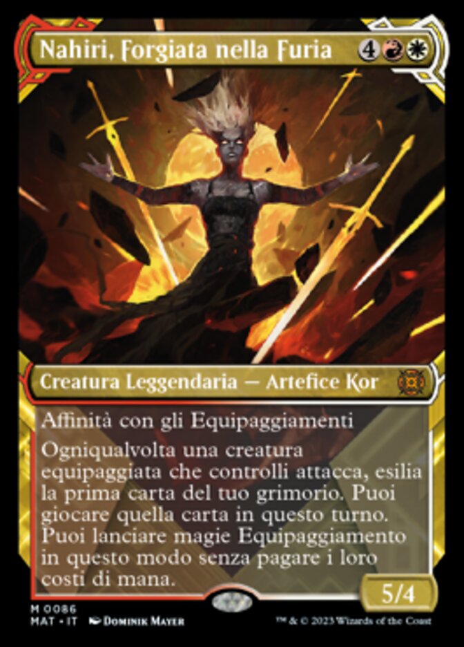 Nahiri, Forgiata nella Furia