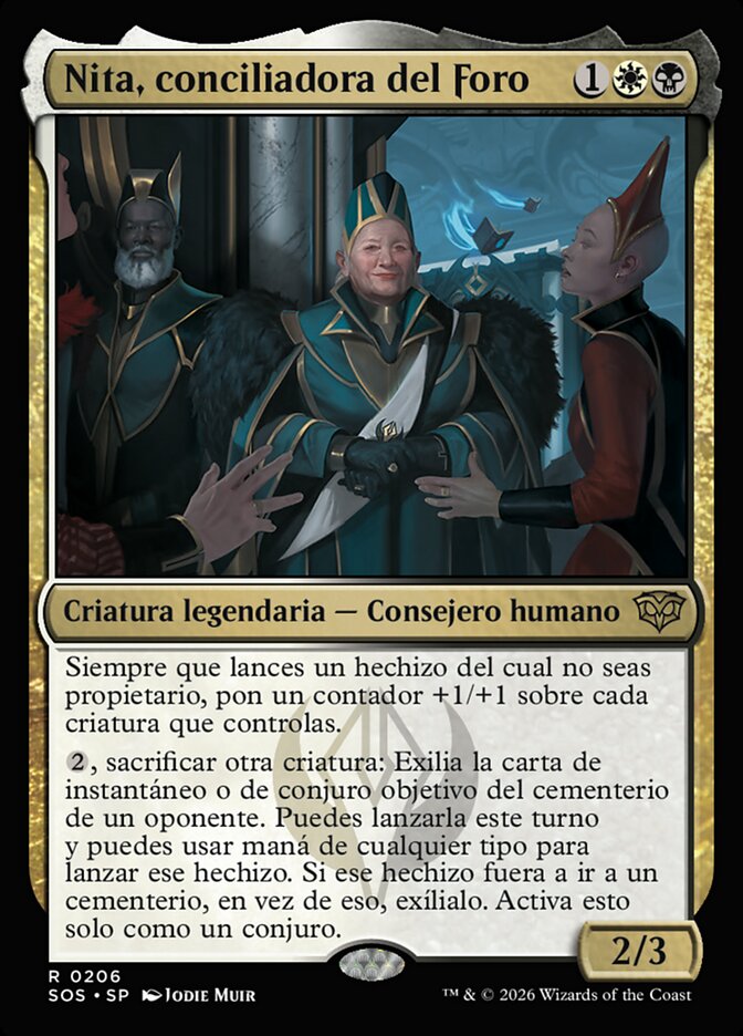 Nita, conciliadora del Foro
