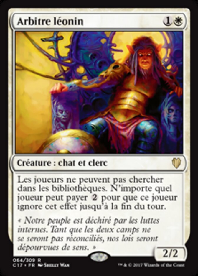 Arbitre léonin