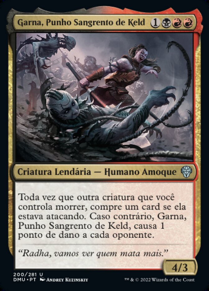 Garna, Punho Sangrento de Keld
