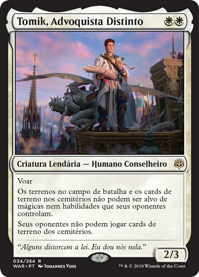 Tomik, Advoquista Distinto
