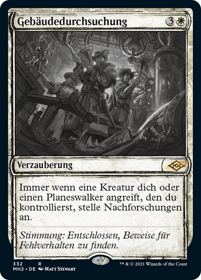 Gebäudedurchsuchung