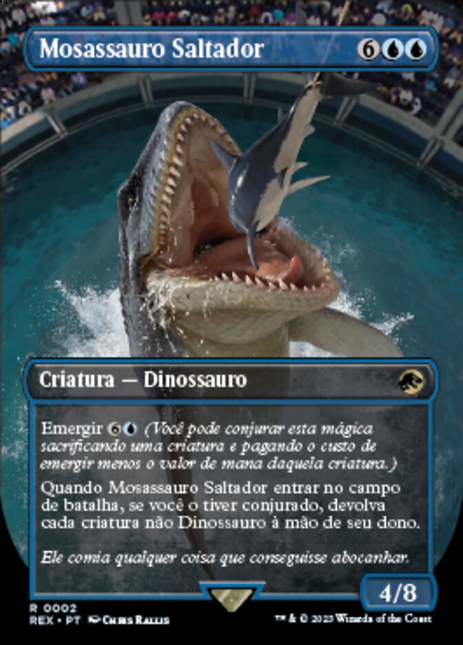 Mosassauro Saltador