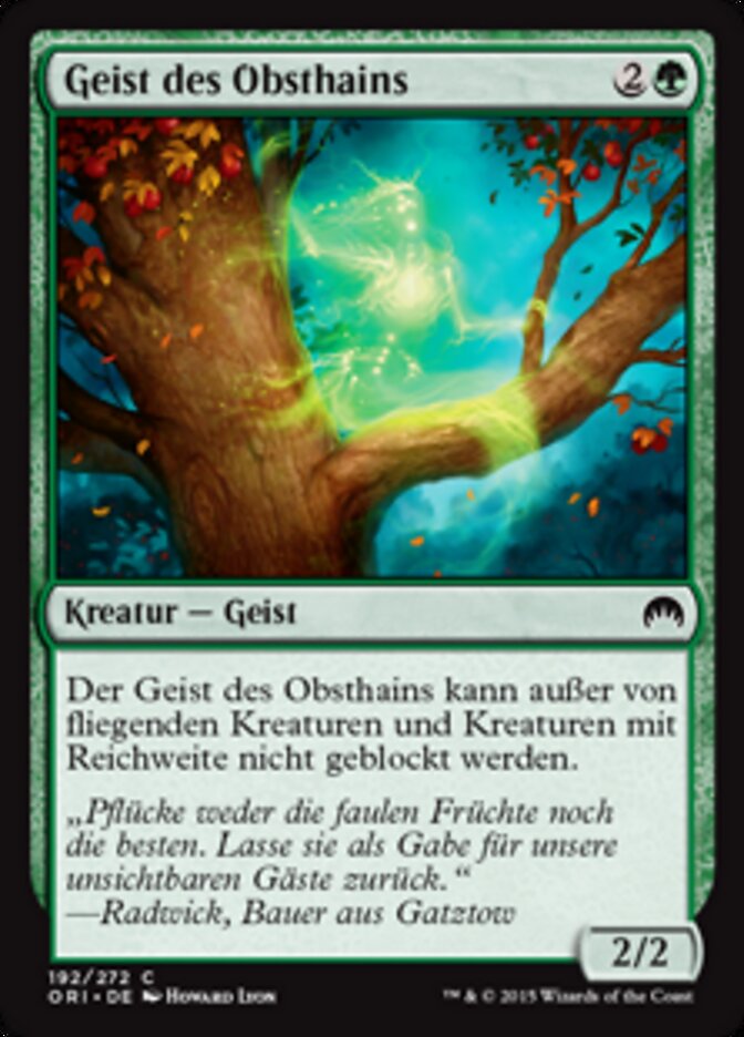 Geist des Obsthains
