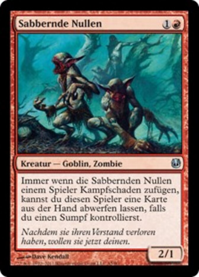 Sabbernde Nullen