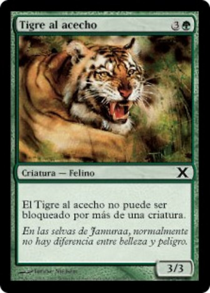 Tigre al acecho
