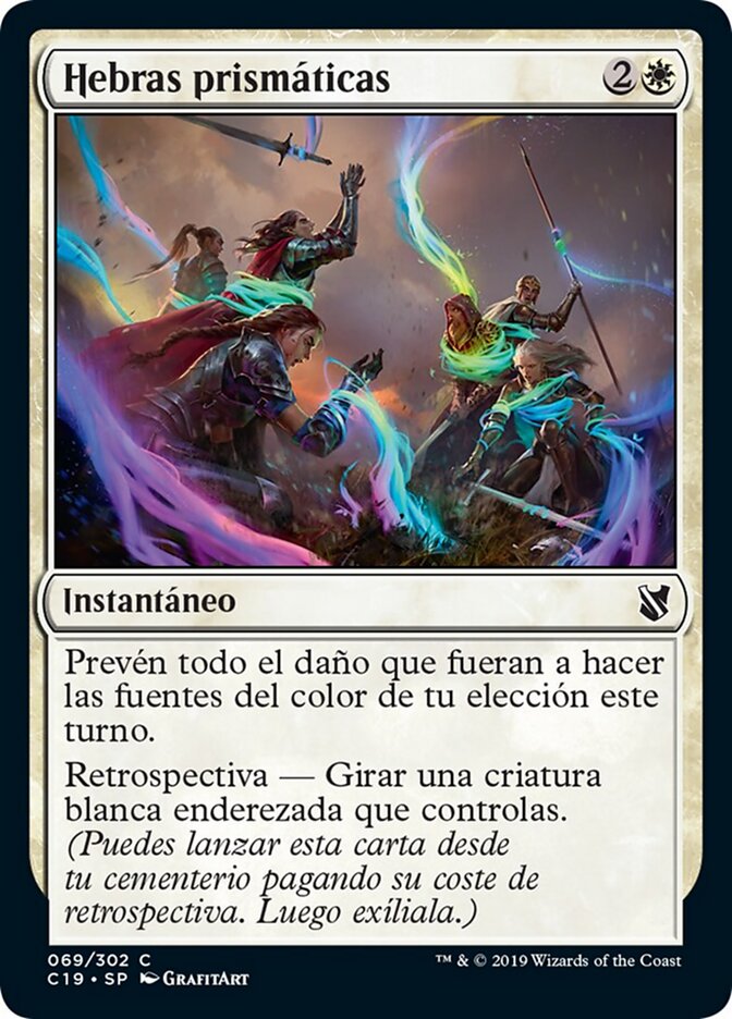 Hebras prismáticas