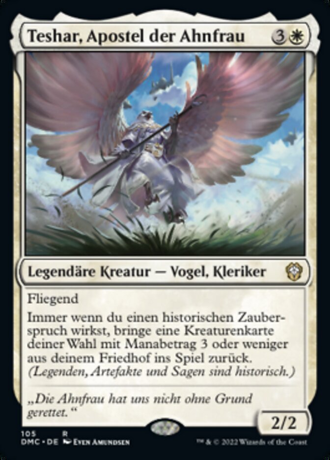 Teshar, Apostel der Ahnfrau