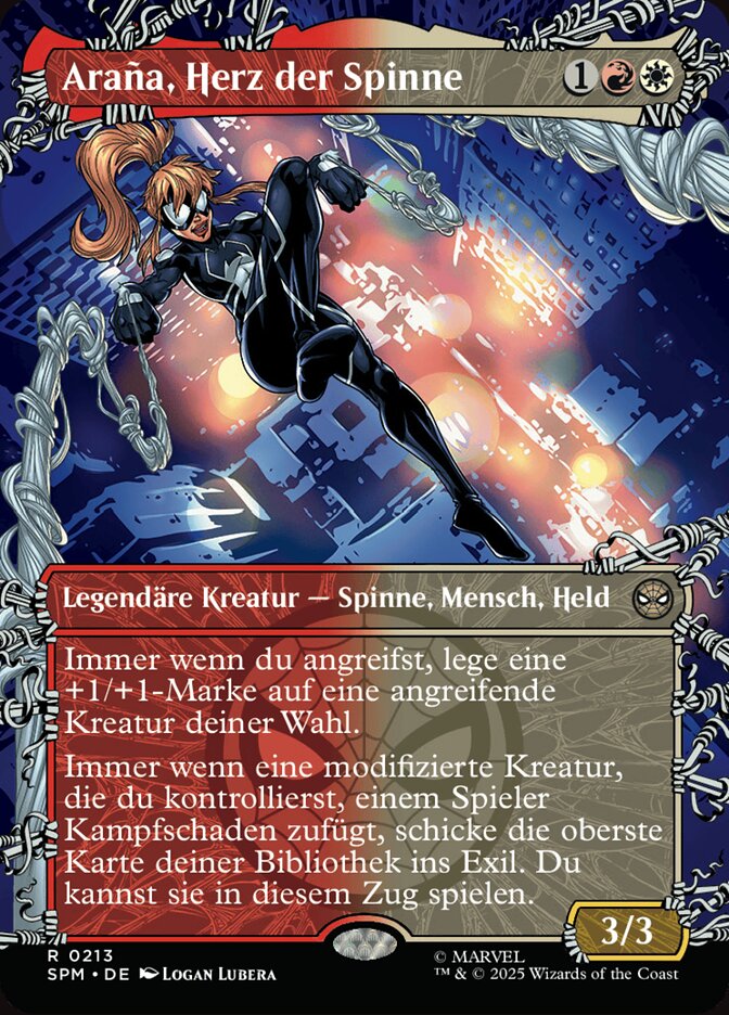 Araña, Herz der Spinne