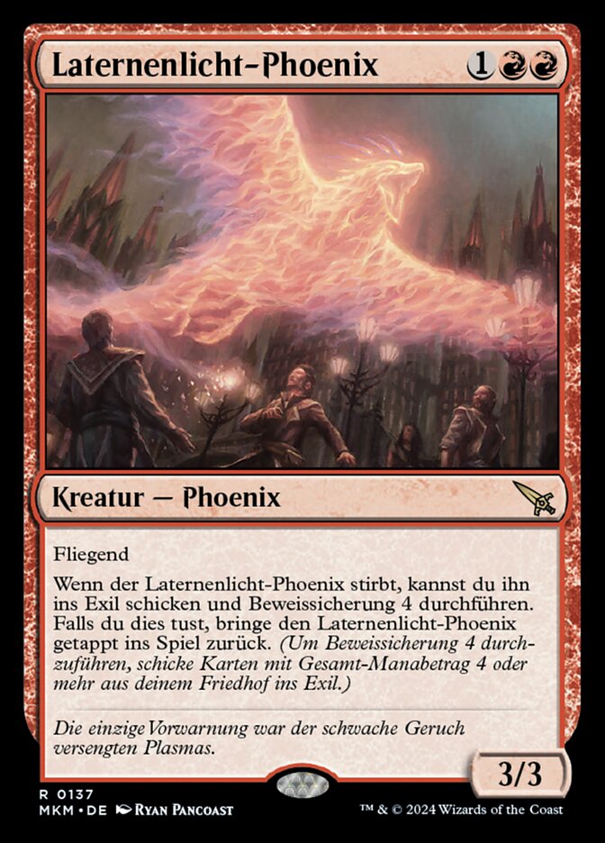Laternenlicht-Phoenix