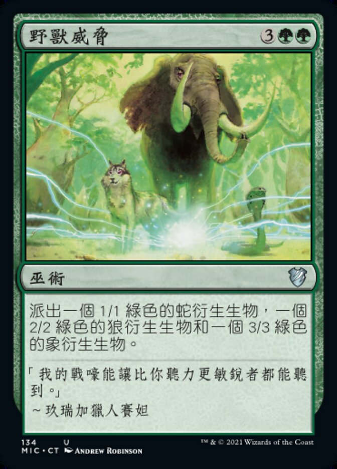 野獸威脅