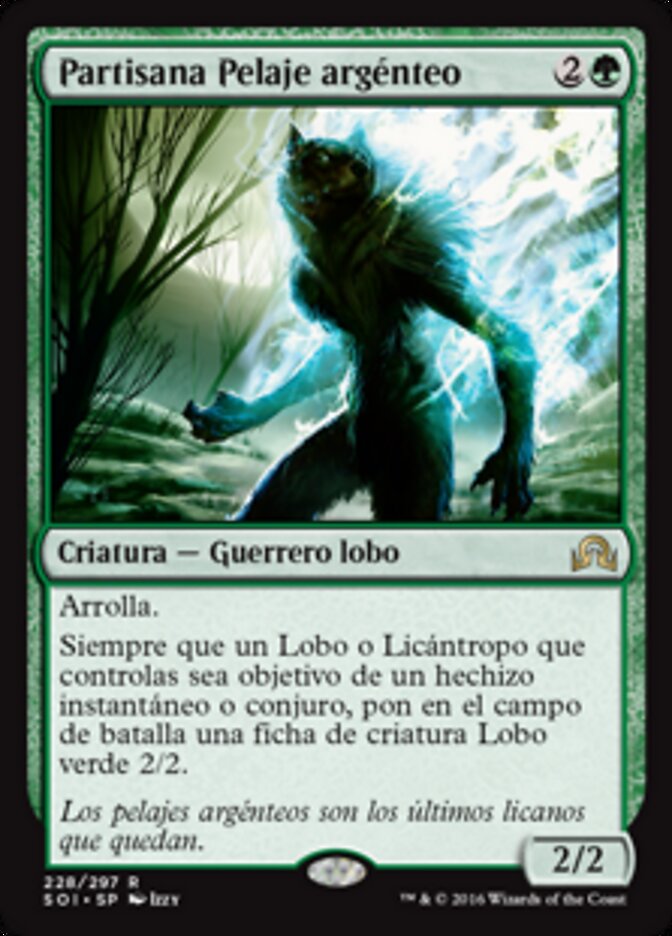 Partisana Pelaje argénteo