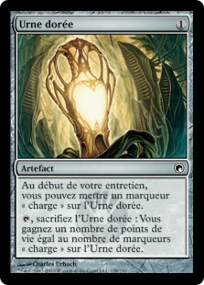 Urne dorée