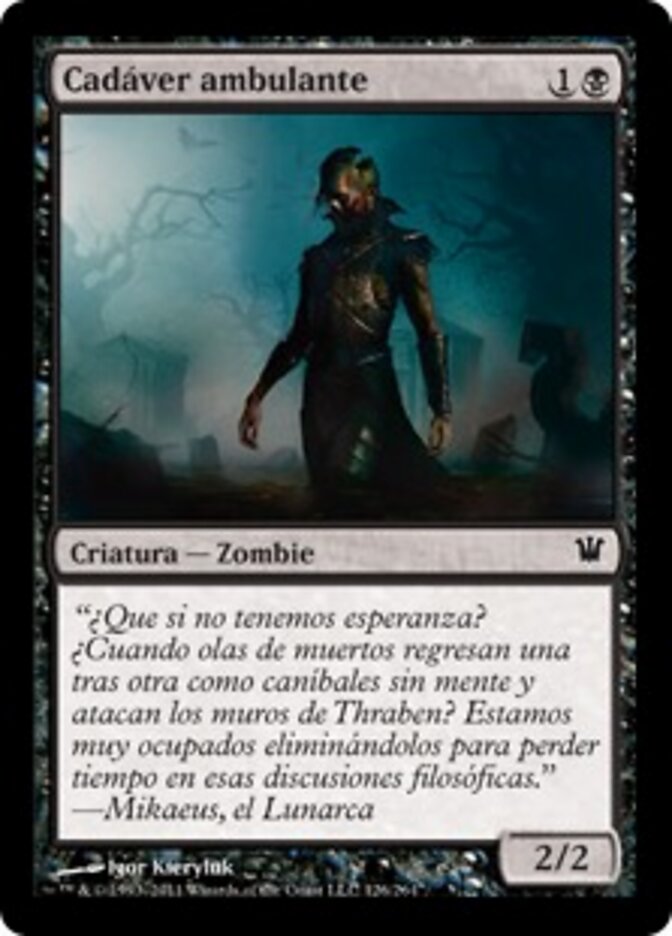 Cadáver ambulante