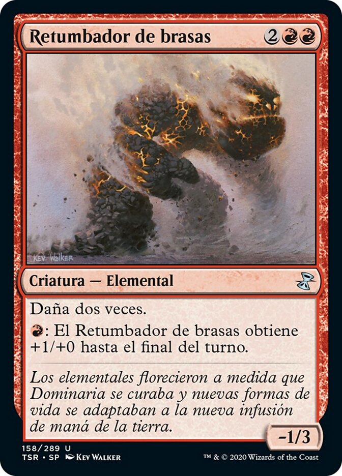 Retumbador de brasas