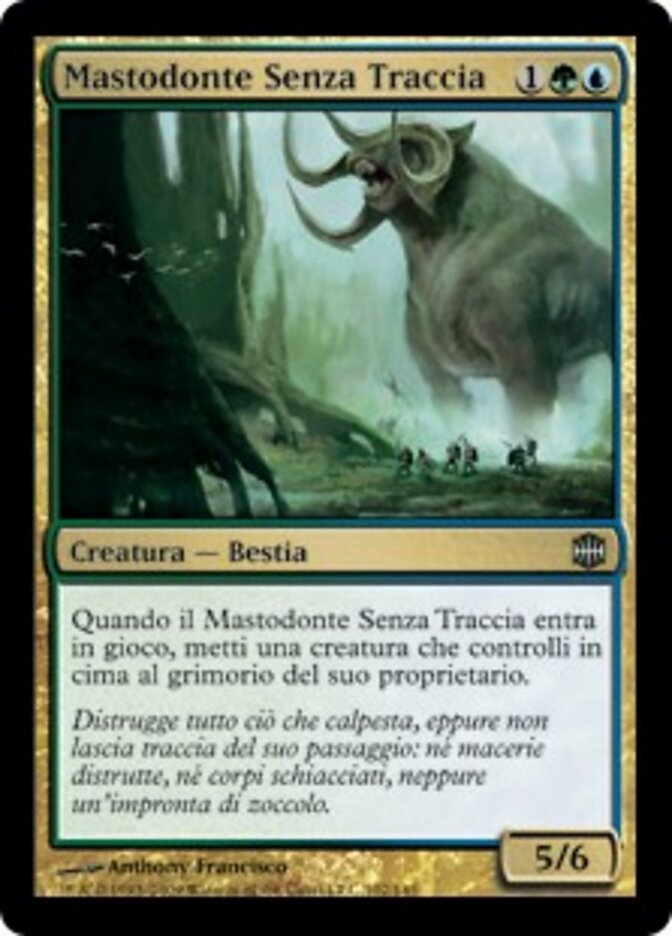 Mastodonte Senza Traccia