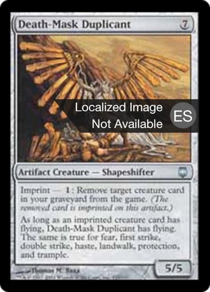 Duplicante máscara de muerte