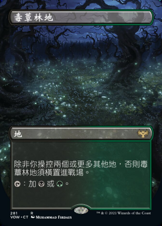 毒蕈林地