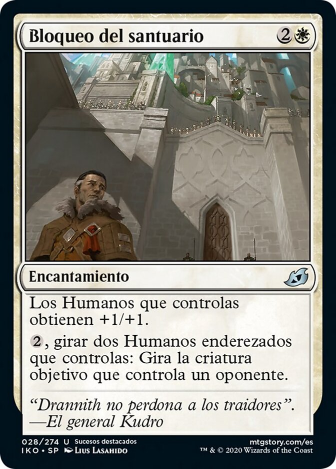 Bloqueo del santuario