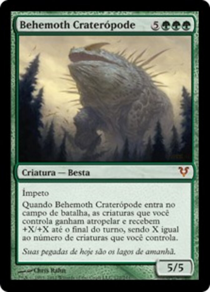 Behemoth Craterópode