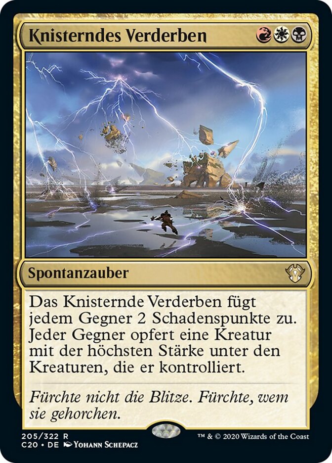 Knisterndes Verderben