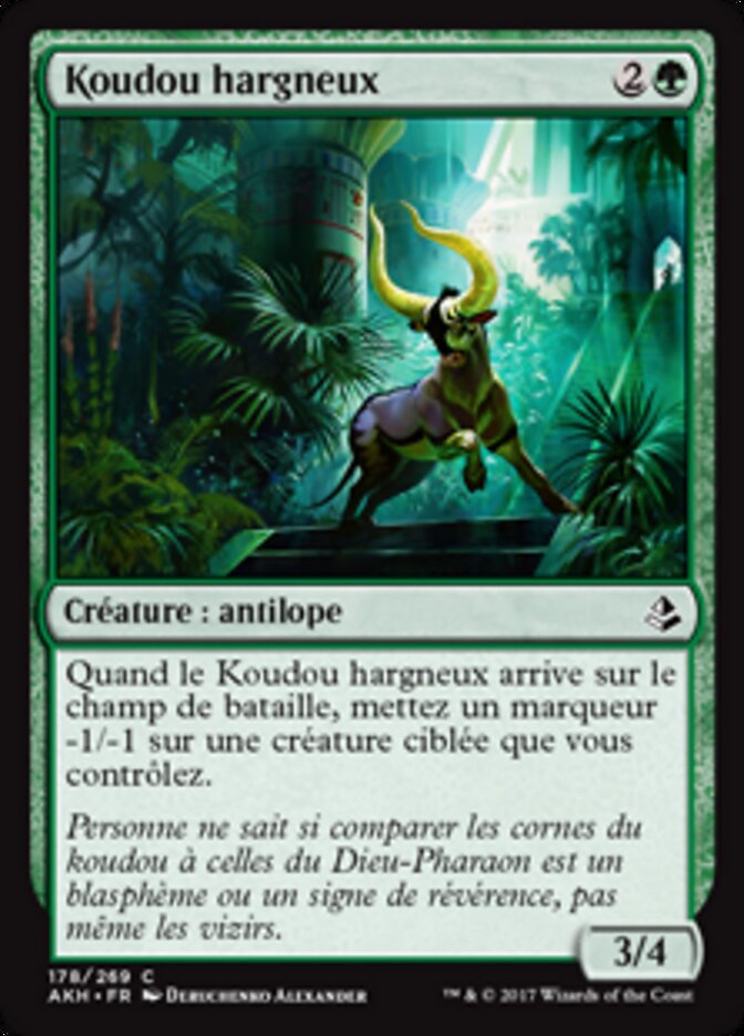 Koudou hargneux