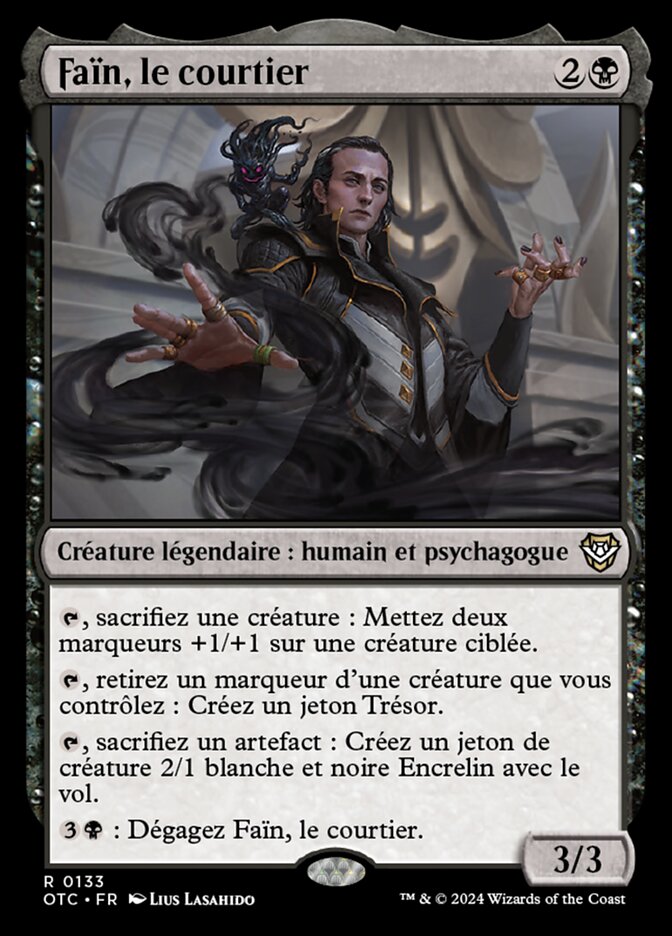 Faïn, le courtier