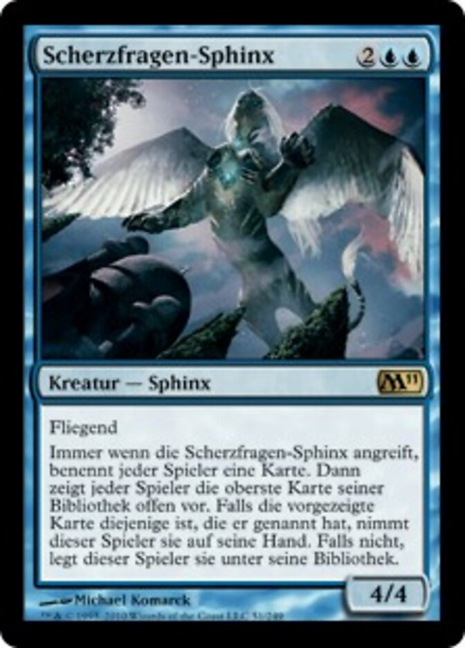 Scherzfragen-Sphinx