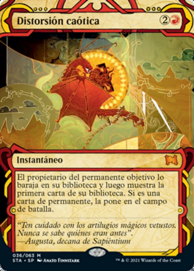 Distorsión caótica