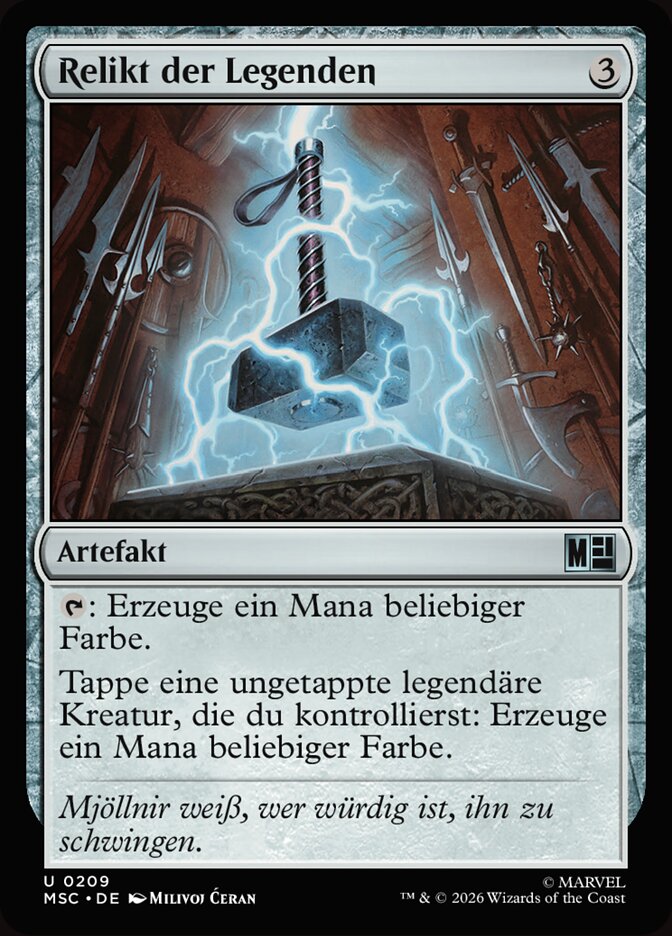 Relikt der Legenden