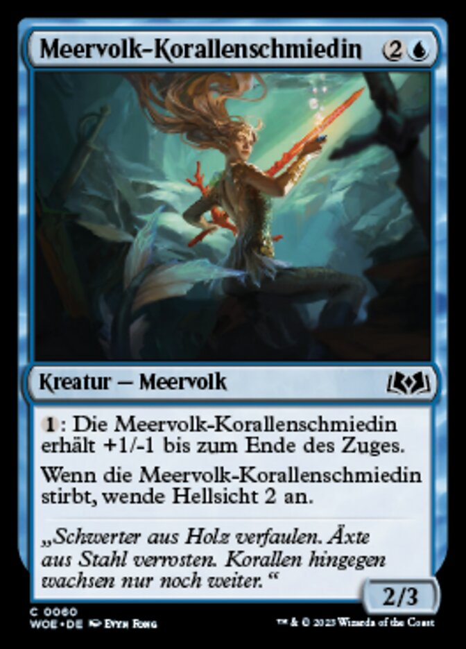 Meervolk-Korallenschmiedin