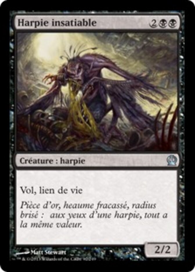 Harpie insatiable