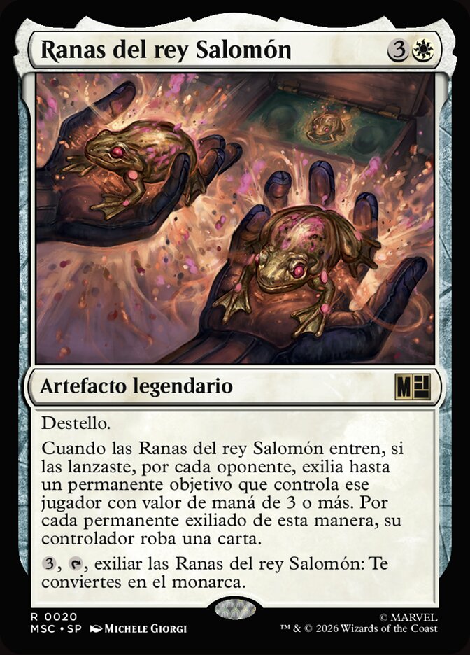 Ranas del rey Salomón