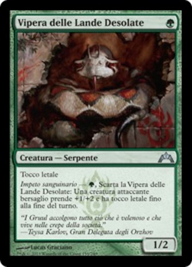 Vipera delle Lande Desolate